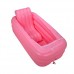 Bathtubs Freestanding Adult Folding Electric Pump Inflatable Barrel Household Filled Children Plastic (Color : Pink Electric Pump) - B07H7JTDGM